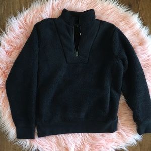 Sherpa pullover